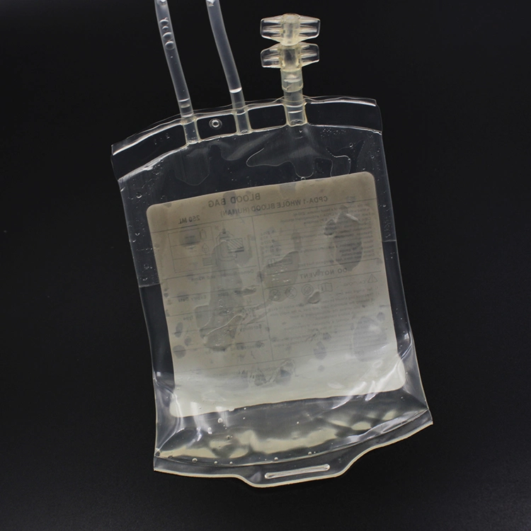 Single Double Triple Quadruple Blood Transfer Bag with Anticoagulation/Blood Bag