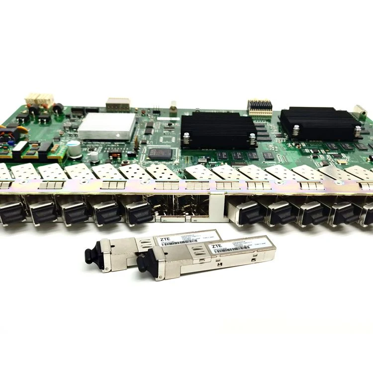 Gtgh Service Board 16ports Contains 16 SFP Gpon C+ /C++ Etgh Etgo Gtxo Gtgo Gtgh Card C300 C320 Gtgh