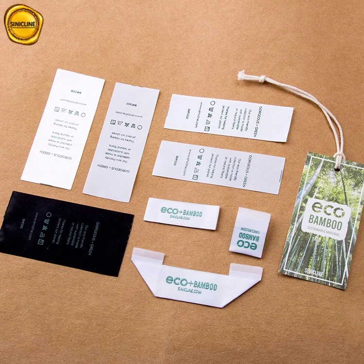 Sinicline Garment Accessories Eco Friendly Clothing Logo Label