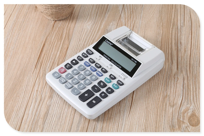 Type d'impression financière Casine Calculatrice La calculatrice