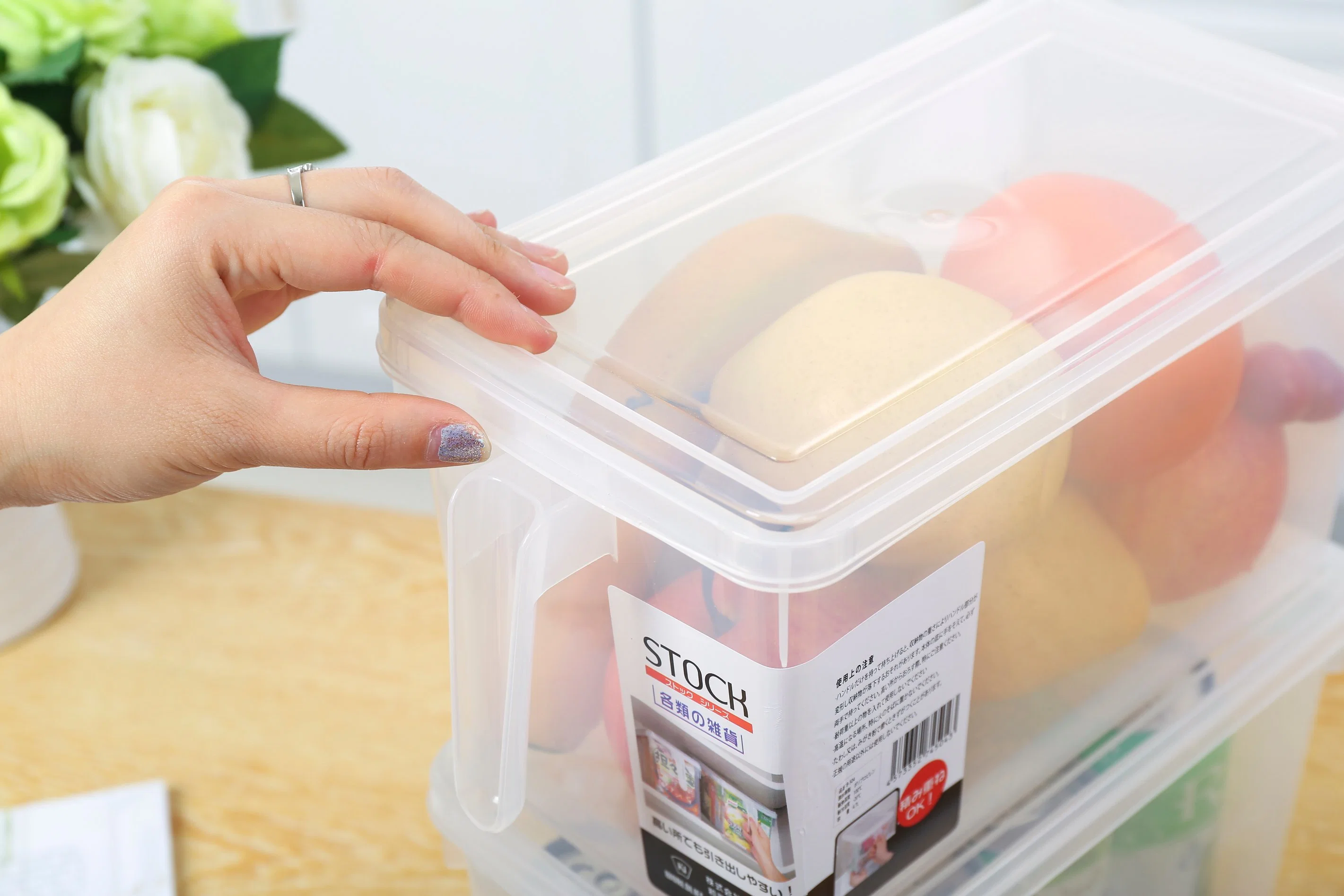 Kitchen Food Storage Containers Plastic Dry Food Dispenser Container Box Containers Food Storage