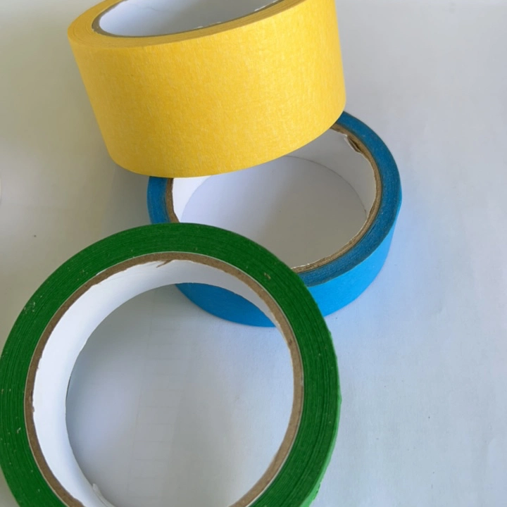 Water Based Rubber Glue Green High Temperature Resistance Cars Auto Body Aotumotive Masking Tape