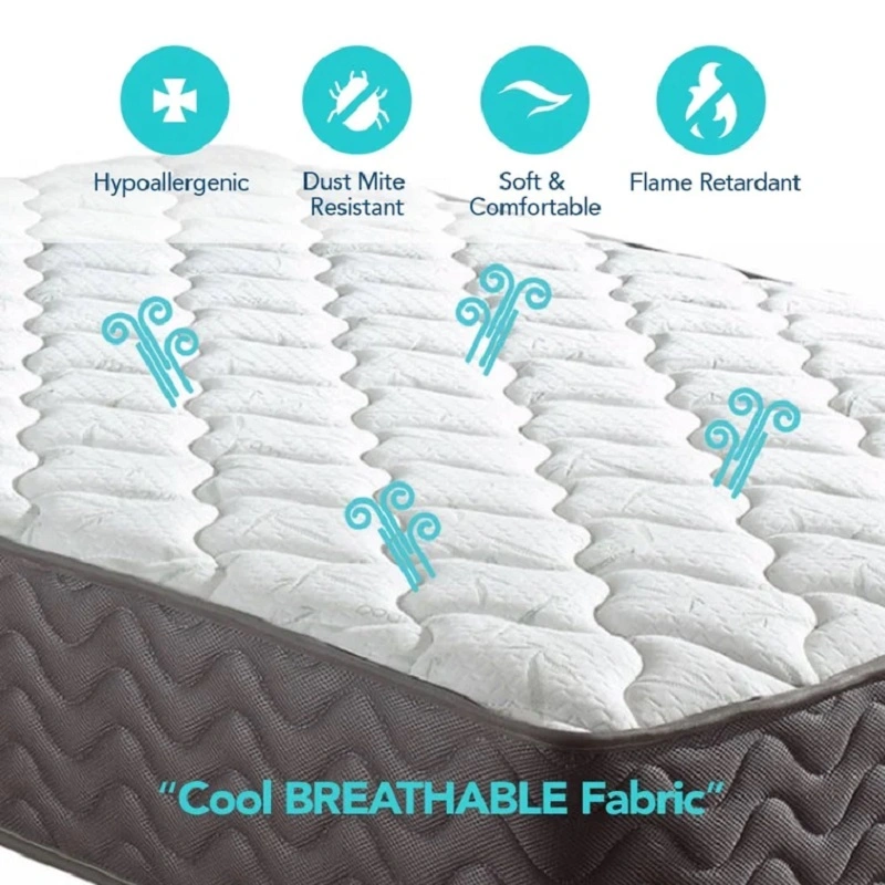 Hotel Real confortable Que duermas bien. Mobiliario de dormitorio Foam Pocket Spring Colchón de vacío