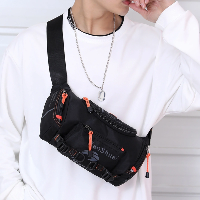 Waterproof Fitness Sports Fashion Chest Bag Belt Waist Bag Men