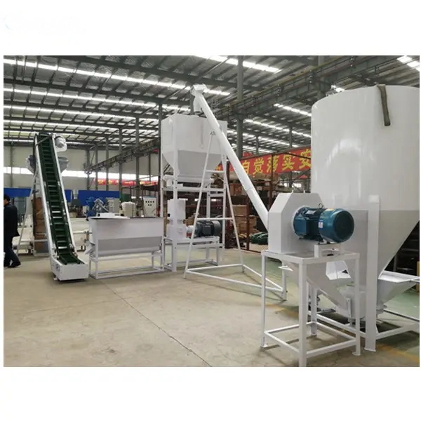 Livestock Feed Production Line/Cattle Feed Plant/Animal Feed Pellet Processing Machines