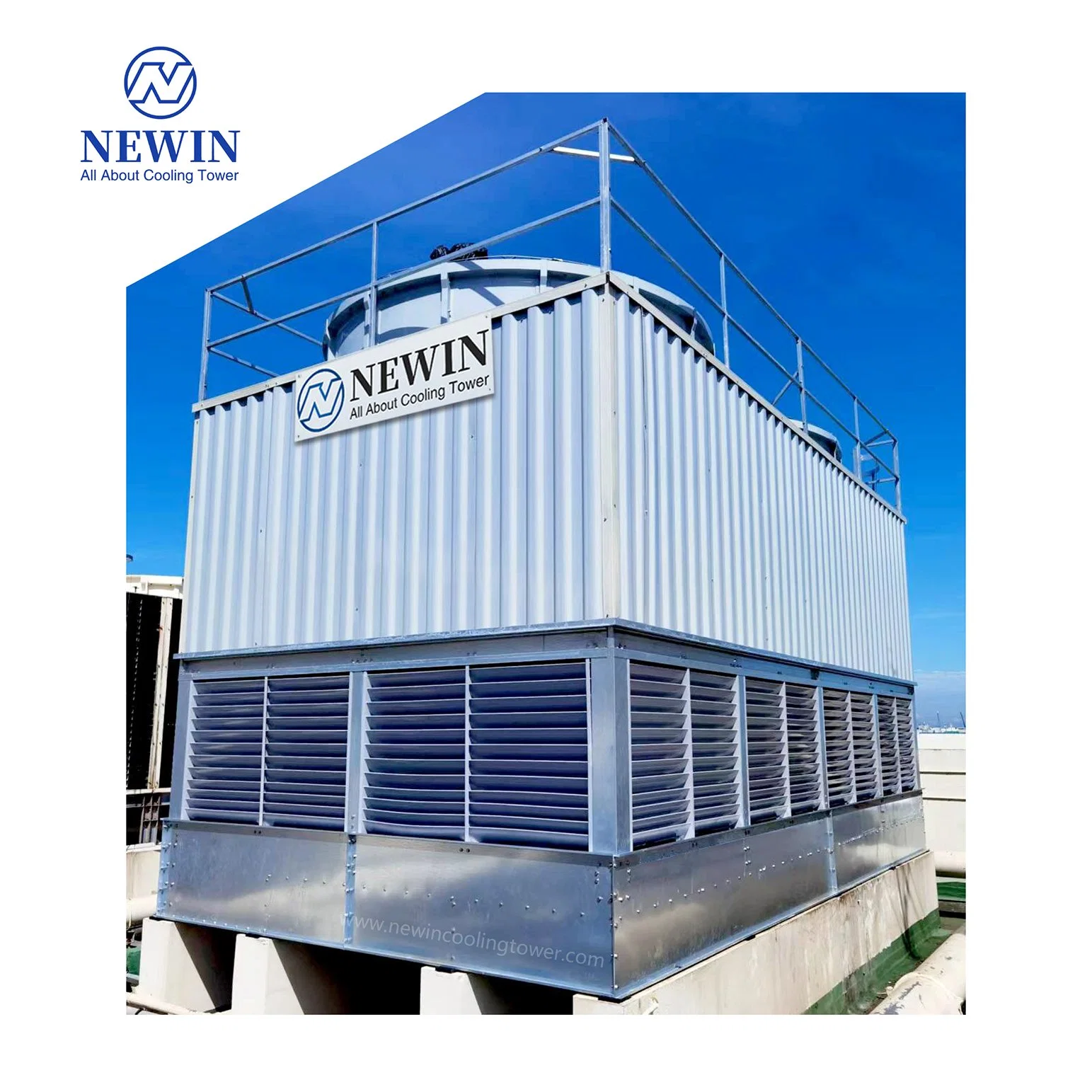 Basic Customization Nts Series Turbine Drive Counter Flow Cooling Tower