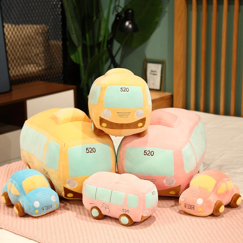 Baby Plush Car Bus Vehicle Custom Toys Stuffed Toy Gift and Toys