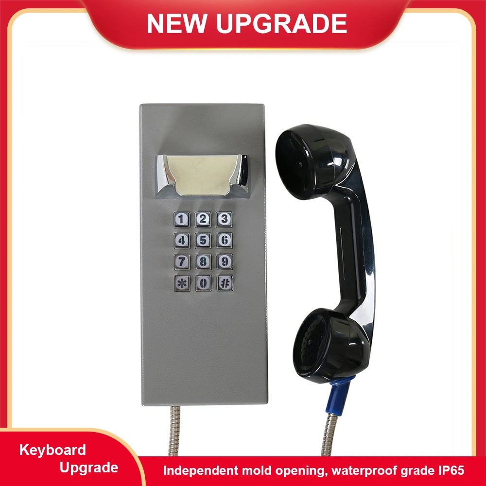 Highway Emergency Help Point IP Telephone for Bank with Keypad