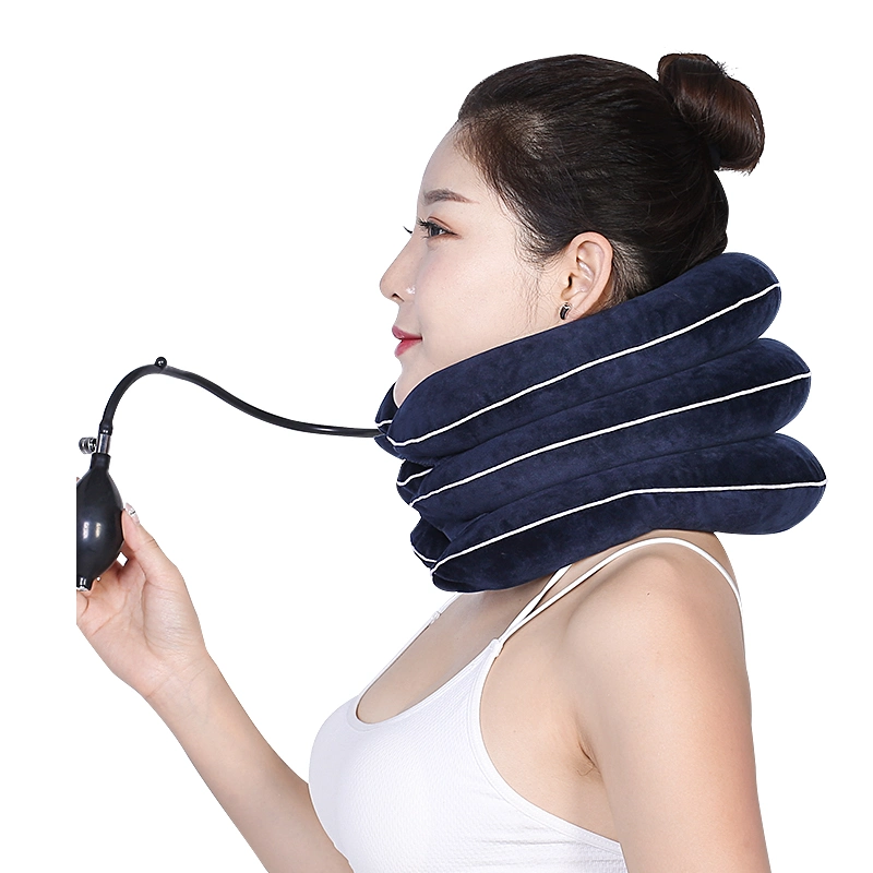 Feizhipan High Quality Inflatable Cervical Neck Brace Traction Massagers Neck Pillow