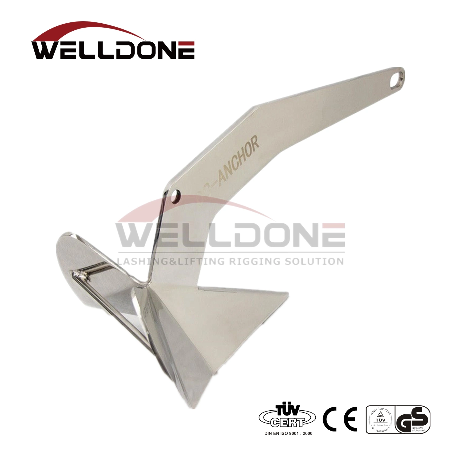 Stainless Steel Delta Anchor SS316 HDG Delta Anchor for Boat