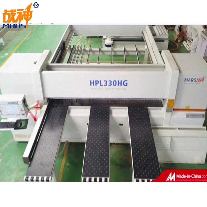 Automatic High Speed Computer Beam Saw Wood Machinery for Interior Doors Workshop