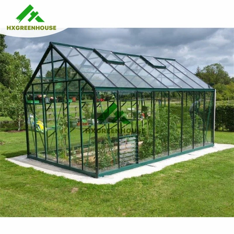 Solar Glass Greenhouse Kits Accessories Multi-Span Greenhouses