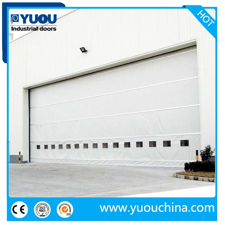 PVC Fabric Rolling Folding Stacking Flexible Shutter Mega Hangar Door