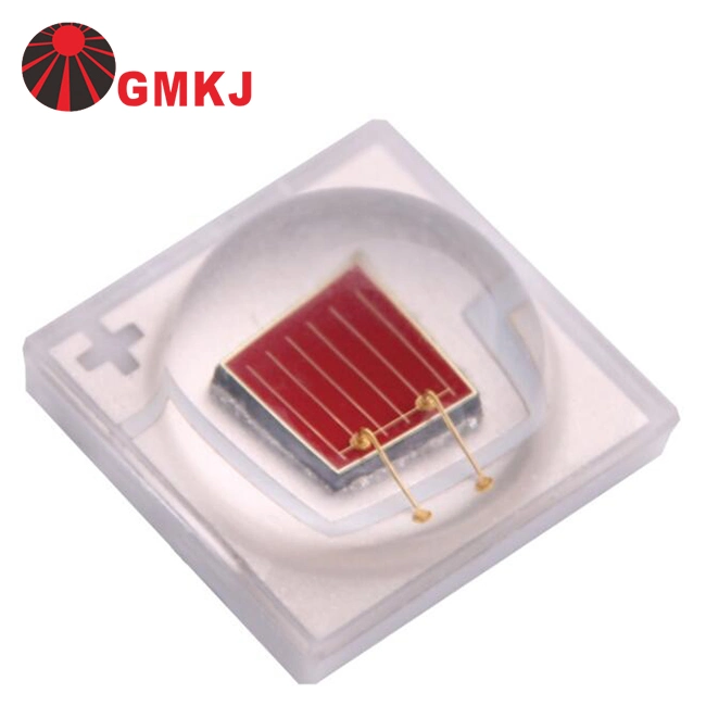 El LED rojo de cerámica 3535 Chip 1W 3W 640nm 650nm 660nm diodo LED SMD para la planta de luz crecer