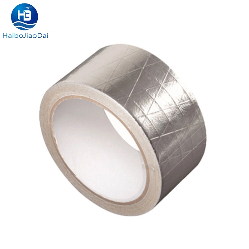 Aluminum Foil Glass Fiber Cloth Tape Moisture-Proof, Anti-Corrosion, High Temperature Resistant Glass Fiber Cloth Fireproof