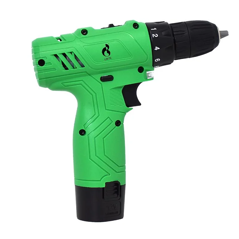 12V Two Speed Gearbox Li-ion Battery Power Cordless Electric Screwdriver Drill