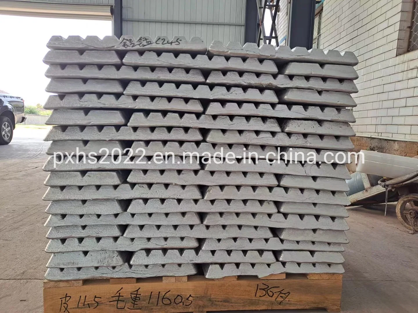 Aluminum Master Alloy Aluminum Ferrum Alloy Ingot Al-Fe 20% Alloy