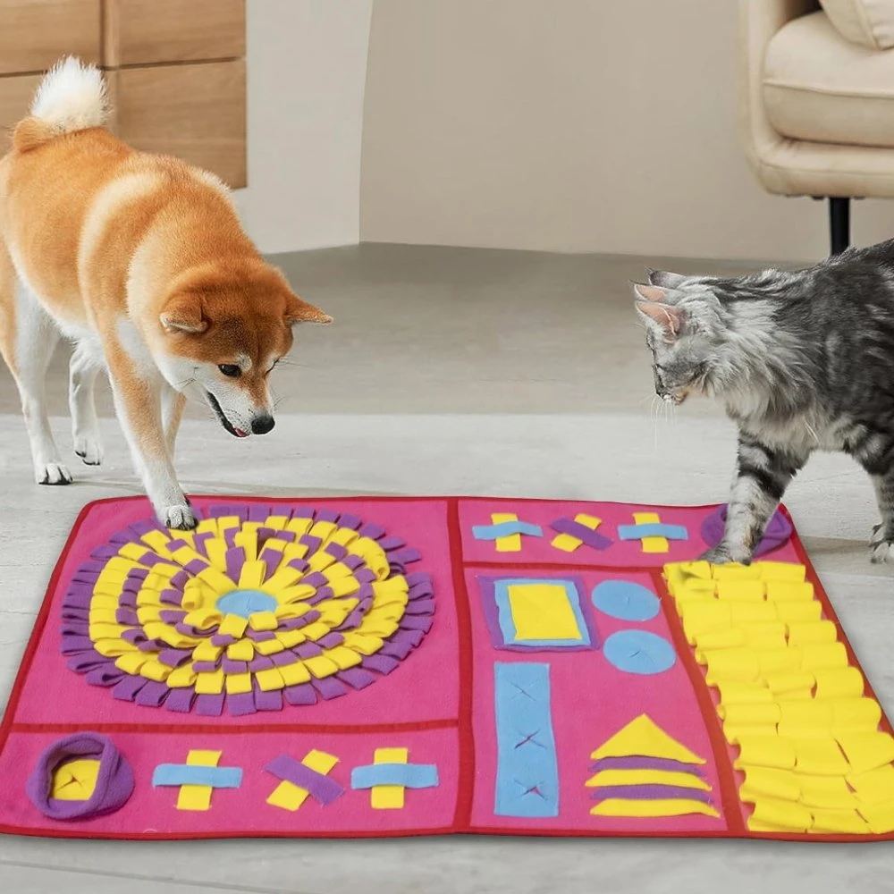 Hund Futtermatte Katze Doggies Interaktive Puzzle Spielzeug für mehrere Rassen