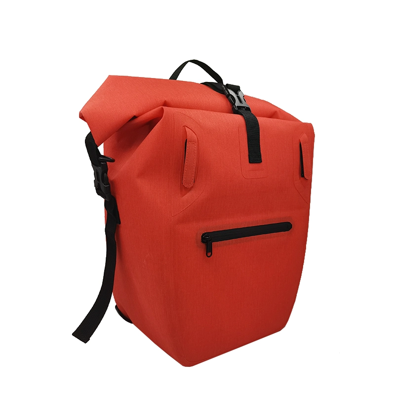 High quality/High cost performance  Polyester Waterproof Travel Bike Roll Top Bag Rolling Backpack