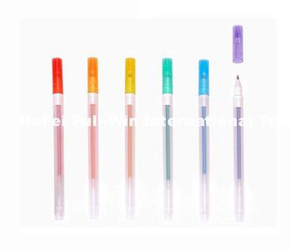 High quality/High cost performance  5 PCS Pastel Gel Pens in PVC Bag Customized Designs for Children and Adults Drawing