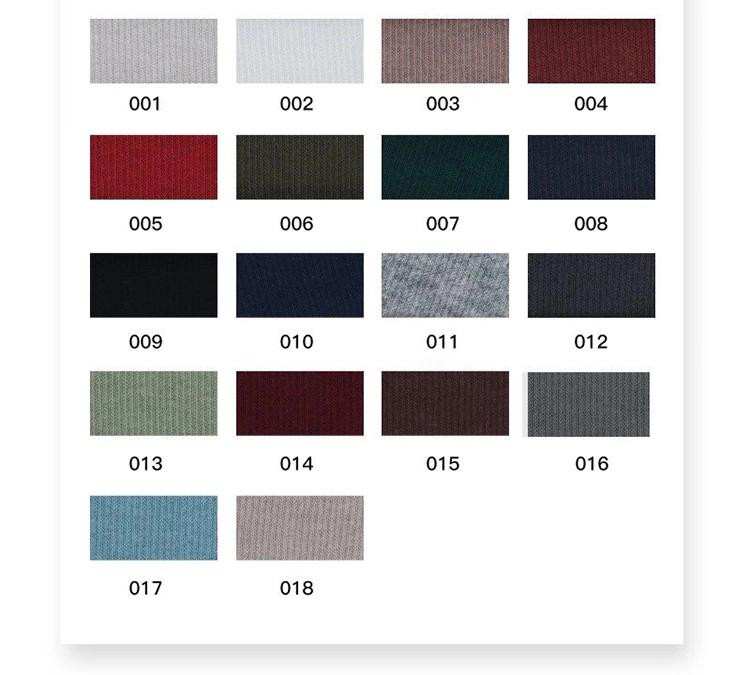 Factory Direct Custom Solid Color Dyed Soft 95%Polyester 5%Spandex Stretch Hoodie Rib Knitted Fabric for Shirting