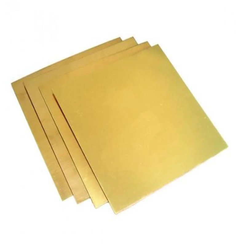 Cold Rolled Cuzn10 0.5mm Thickness Brass Sheet Copper Sheet Regular Size in Stock Brass Plate