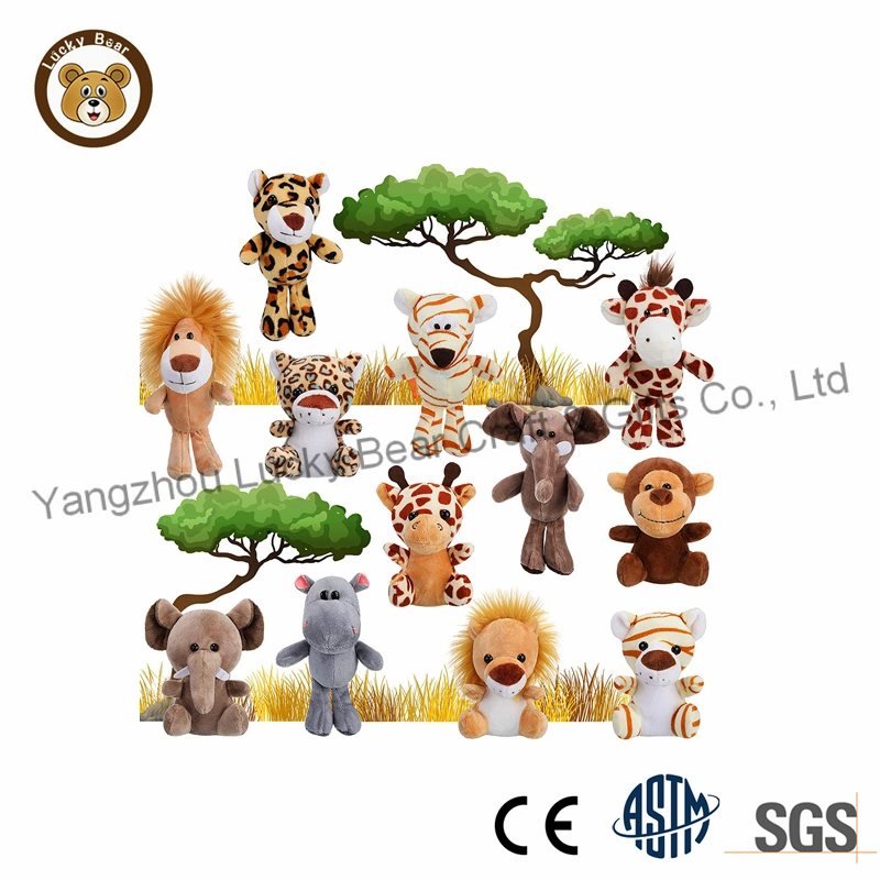 High quality/High cost performance  Custom Design Soft Mascot Stuffed Animal Kids Boys Puppets Toys