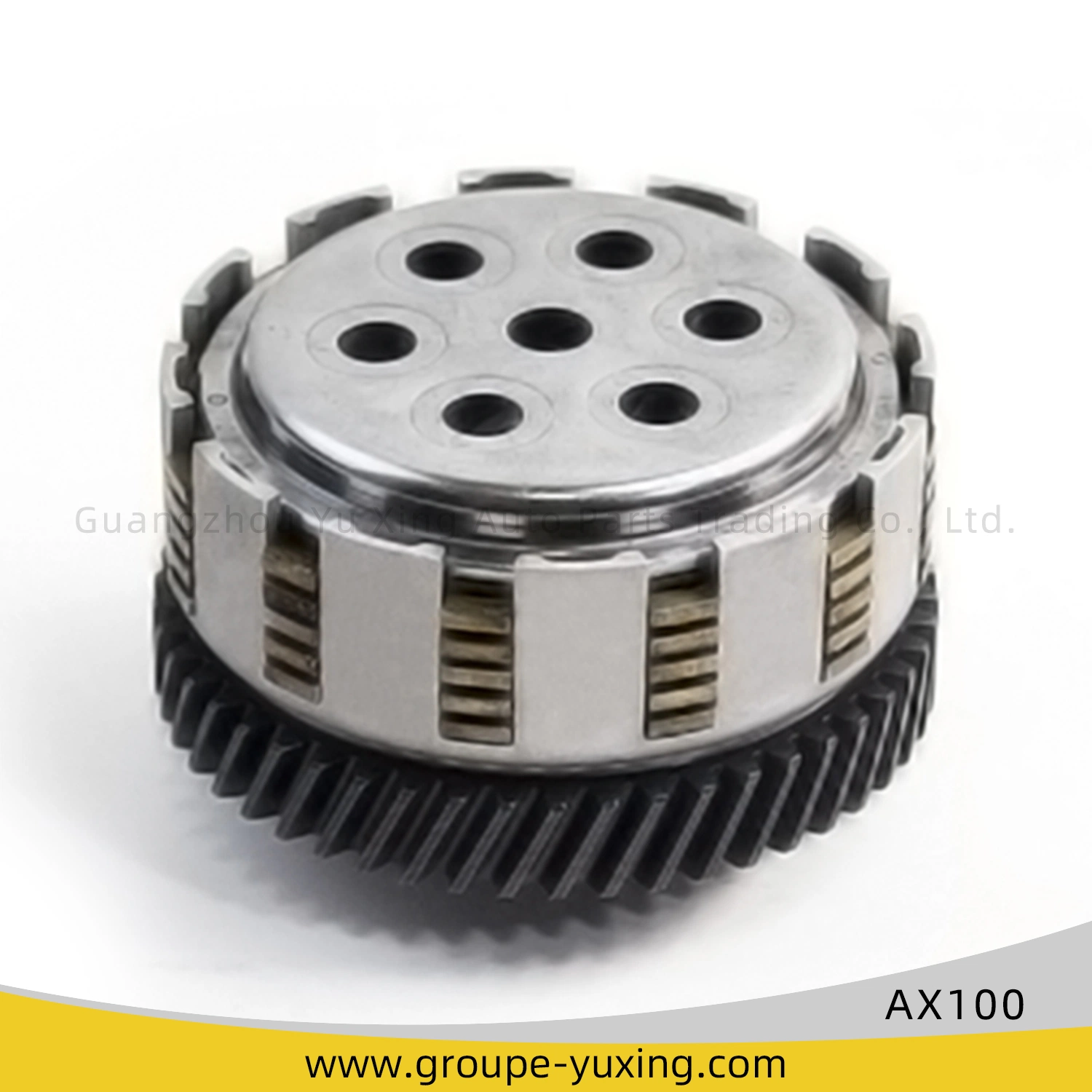 Hingh Qaulity Aluminum Alloy Motorcycle Engine Spare Parts Motorcycle Clutch with Clutch Plate