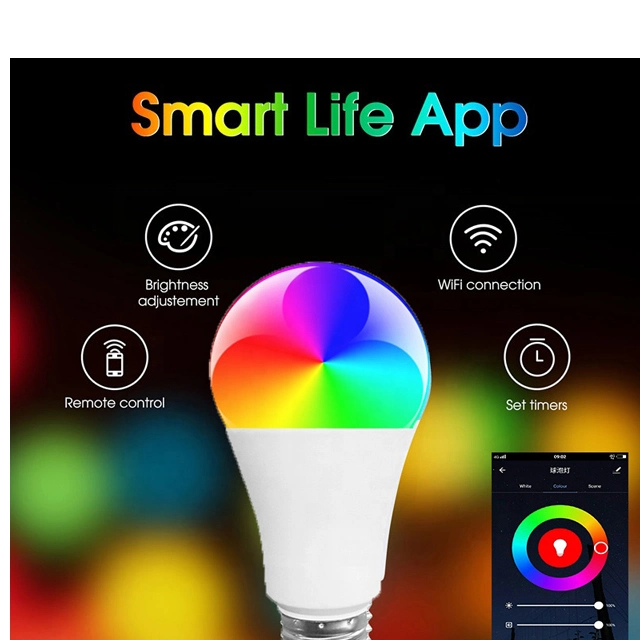 APP Control Smart WiFi Bulb RGB Smart Bulb