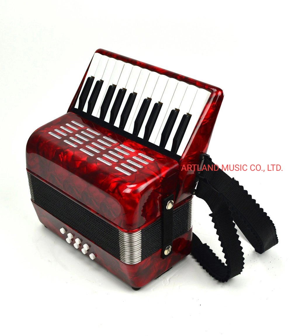 22keys 8 Bass Accordion Red (M2000-G) High Grade