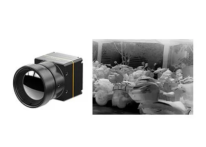 معالج كاميرا الأشعة تحت الحمراء 400x300 17مايكرومتر مدمج في نظام الأمان الحراري