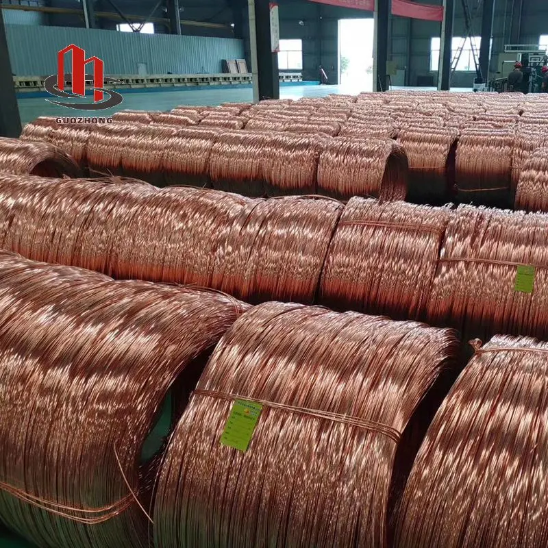 Hot Selling Red/Brass Copper Wire 0.13-6.0mm Pure Electric Wire Direct Sales Low Price Quality