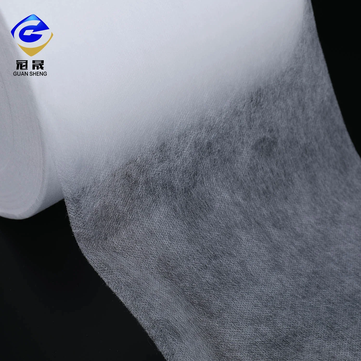 Fabricado en China el aire caliente Adl Es Nonwoven de adquisición de materias primas de pañales de la capa de distribución de aire caliente a través de Nonwoven Fabric