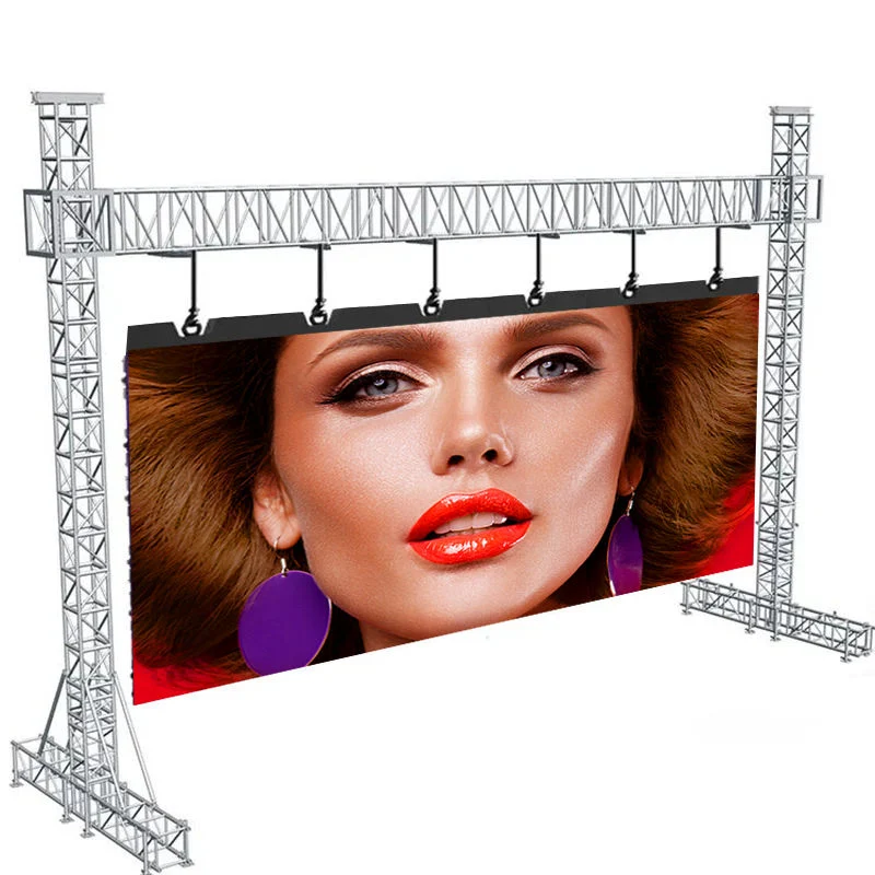 P3.91 LED Full Color Waterproof LED Display High Brightness 3D Billboard Screen Commercial TV Exhibition P4.81 Rental Panel Indoor Outdoor LED Video Wall