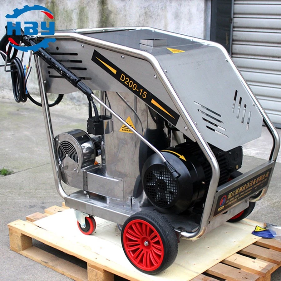 3600psi/250bar Hot Water High Pressure Cleaner for Oil Cleaning