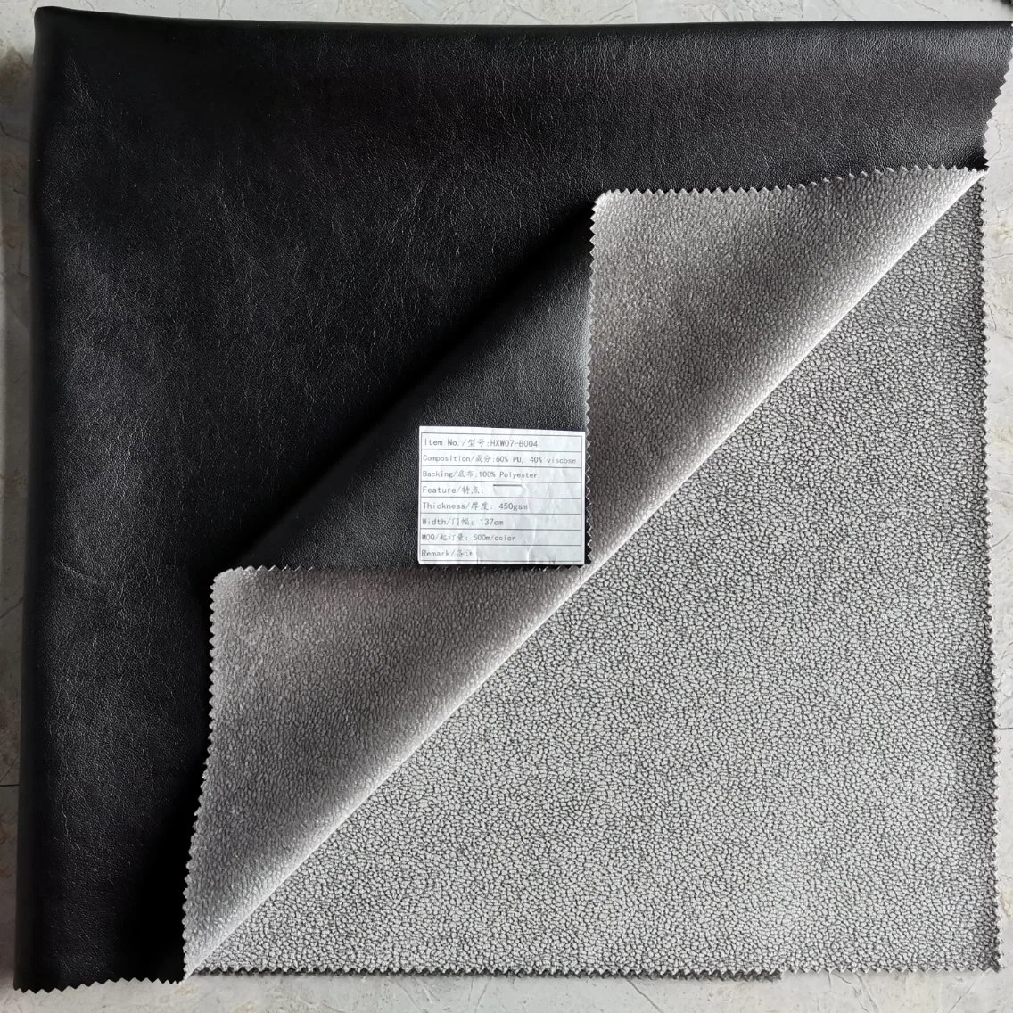 Bonded PU Leather with Super-Soft Hand-Feel 04 for Garment
