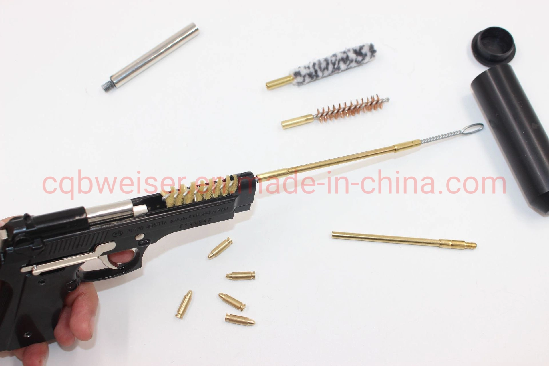 Pistol Barrel Brush Steel Wire Abrasive Wire Pipe Brush