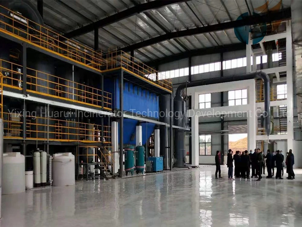 Industrial Waste Pyrolyzing Incinerator Solid Waste Treatment Equipment