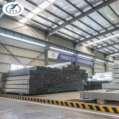 Gi Carbon Square Steel Pipes Welded Tube Tianjin Factory