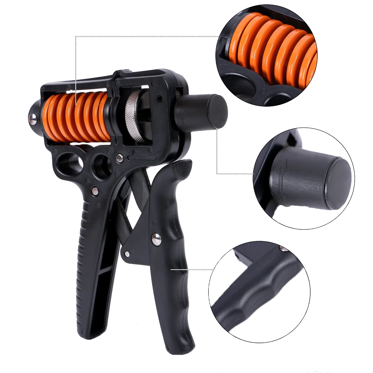 5-165kg Hand Grip Device Force Trainer Professional Grade Adjustable Finger Large Strength