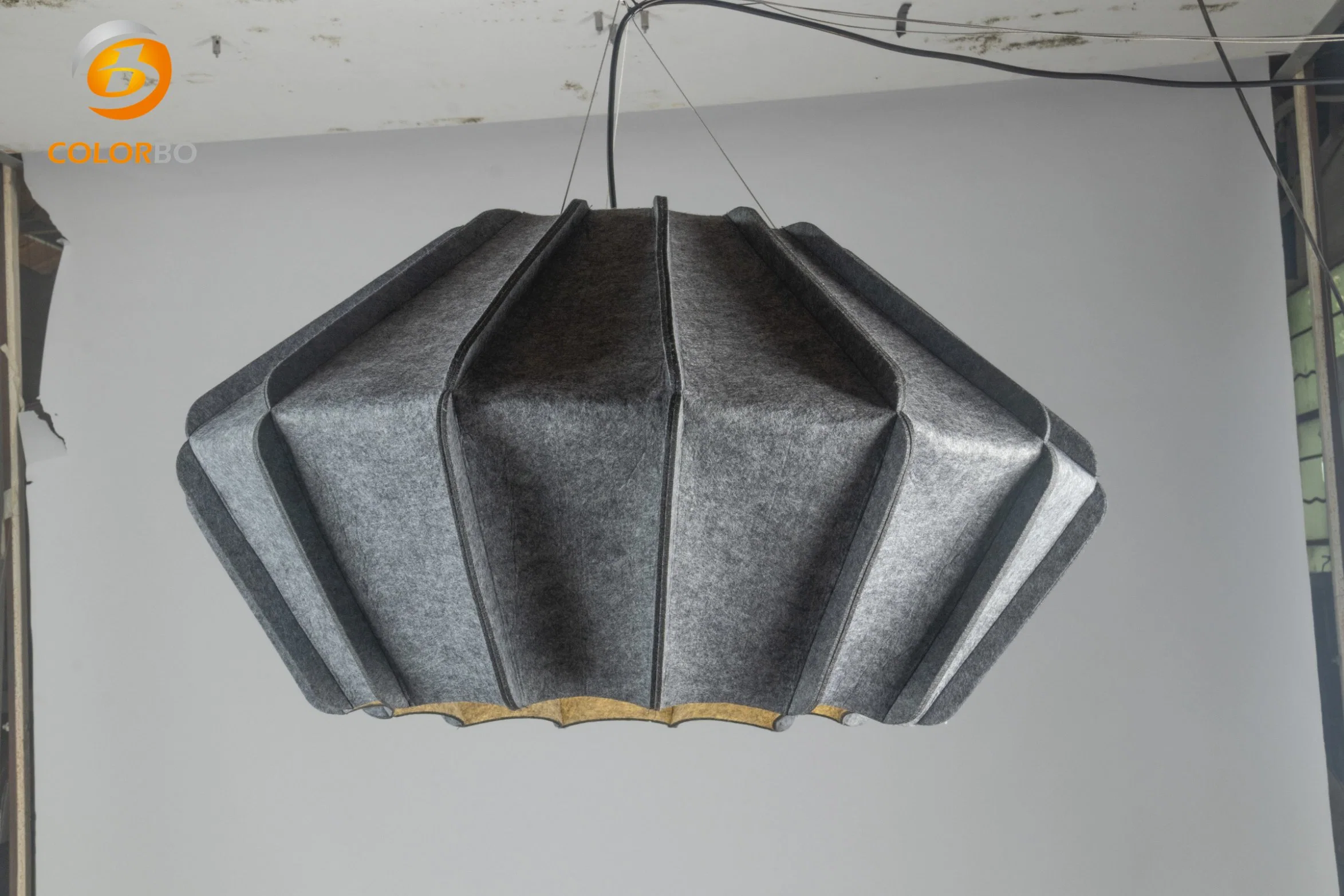 CE Certified Sound Absorption Home Decorative Lamp Fashionable Felt Chandelier