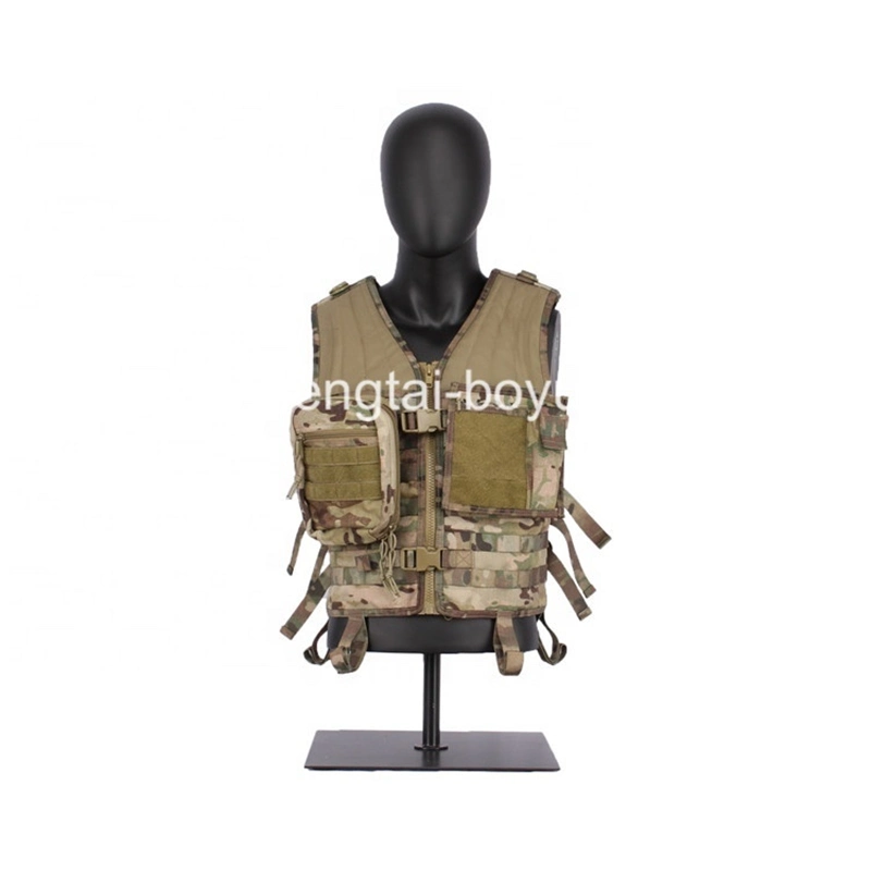 Military PE Aluminium Plate Full Body Bulletproof Armor Vest Level IV Sta Icw