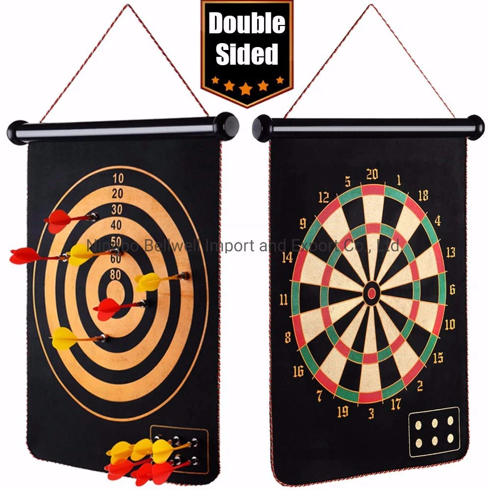 Magnetic Dartboard with 6PCS Darts for Indoor and Outdoor Play