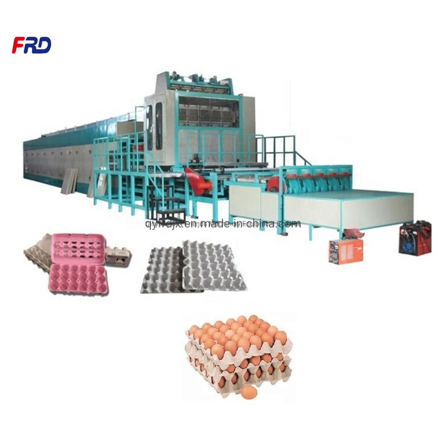 521 High Capacity 1000 PCS/H 3*1 Waste Paper Recycling Machines Egg Tray Making Machine Price Egg Tray Mill Egg Tray Machinery Automatic Paper Pulp