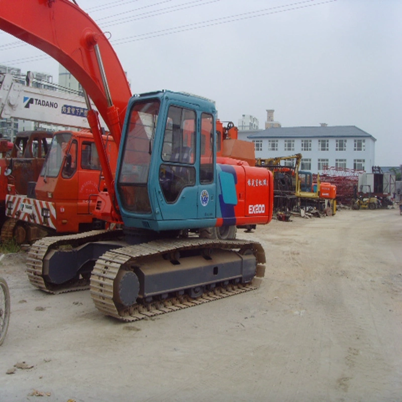 Orugas Hidráulico Japón utilizan medianas maquinaria de construcción de la excavadora Hitachi