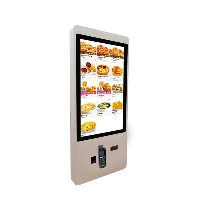 Fast Food Ordering Self Service Kiosk Manufacturer Digital Signage Display Restaurant