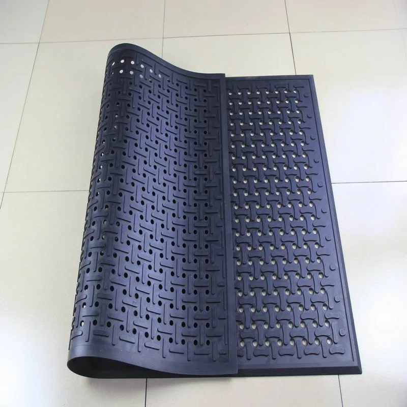 Heavy Duty Rubber Grass Protection Safety Hollow Outdoor Mat