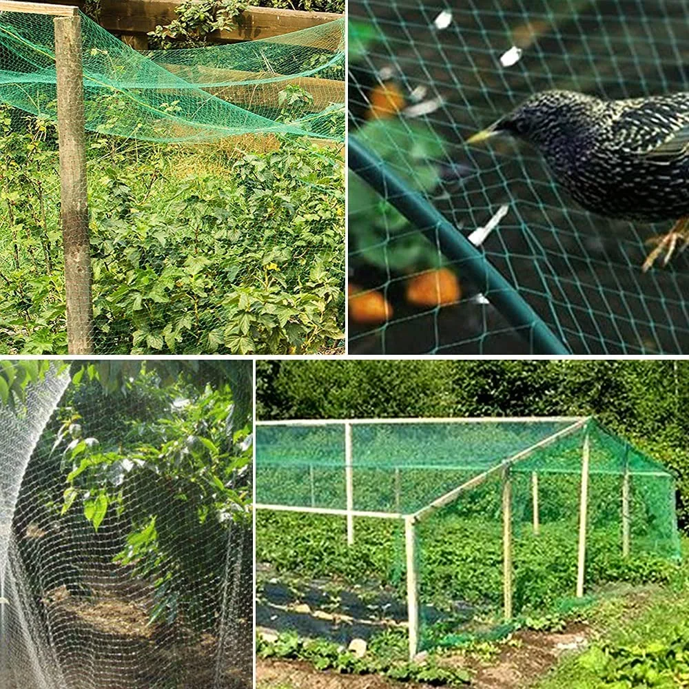 Pond Net, Keep Large Leaves out of Your Garden or Pond, This Will Also Prevent Fish From Jumping in 100% HDPE High quality/High cost performance  Plastic Bird Nets