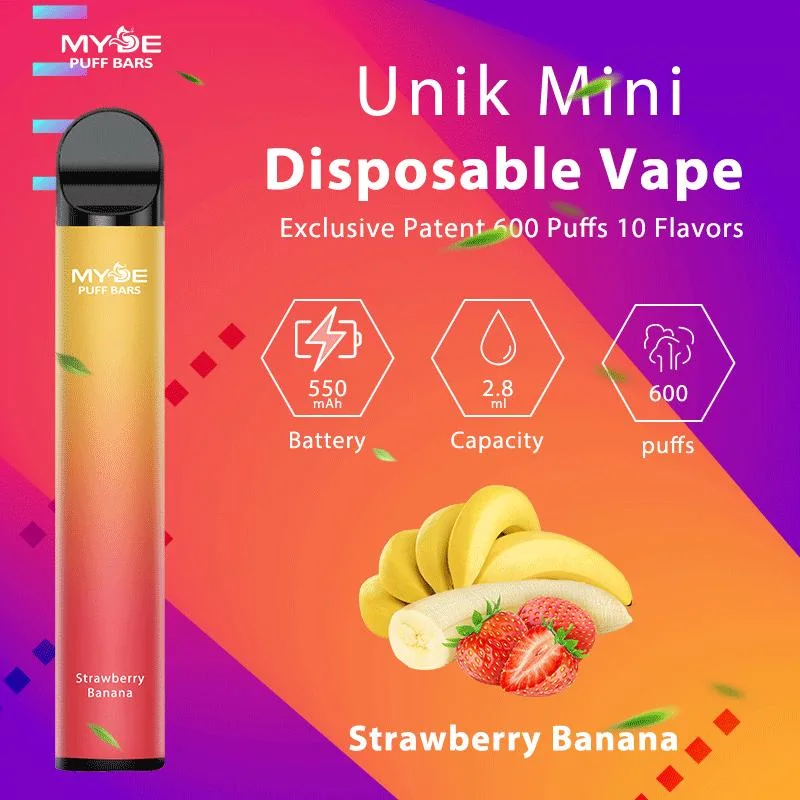 Оптовые цены на 400 Puffs отшелушивающей подушечкой бар Vape одноразовые Vape пера