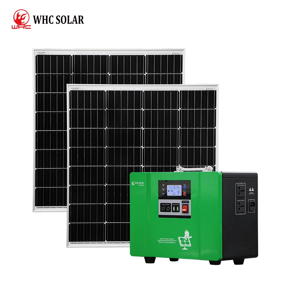 Whc Solar Portable Mobile 10 kw sistema de alimentação do gerador solar para Home sistema de Energia Solar bateria de lítio Banco preço de fábrica